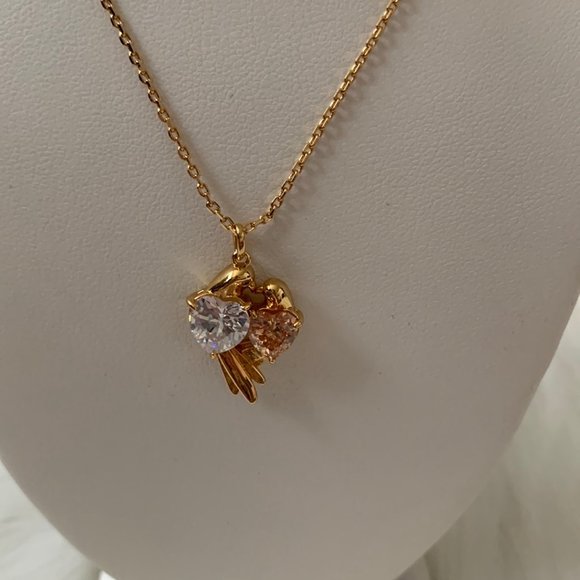 KATE SPADE Love Bird Pendant Necklace in Gold - Picture 2 of 2